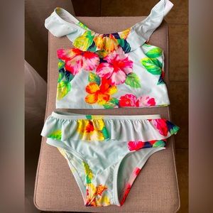 Baby Gap Floral Two Piece Swimsuit 5yrs